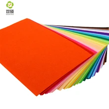 Полиэстер чувствовал ткань ткань diy ручной швейные home decor материал толщина 1 мм микс 40 цветов 20x30 cm 7.8x11.8 inch n-10f