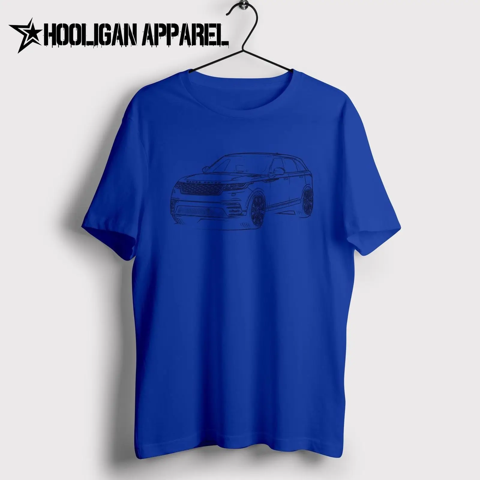 2019 Summer T Man Clothing British Classic Car Fans Velar 2017 Inspired Car Art T-Shirtcomfortable Male T-Shirt