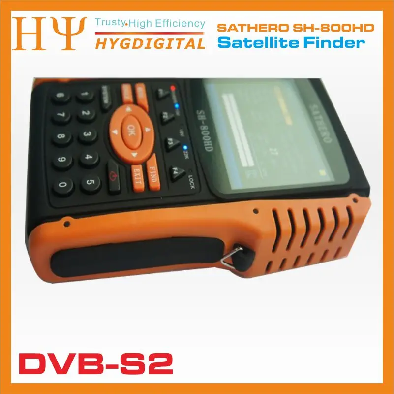 Оригинальный Sathero SH 800HD DVB S2 цифровой спутниковый искатель метр USB2.0 HD выход Satfinder с