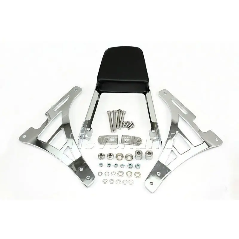 

Neverland Motorcycle Sissy Bar Backrest For Harley Sportster XL 883R 883 1200S 1200R 1200C Iron 04-14 D35