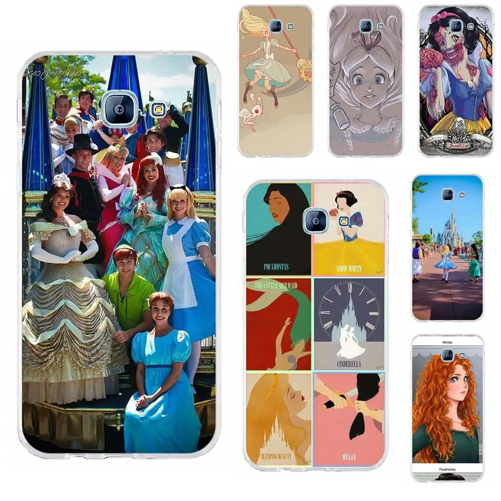 Мягкая коробка для звонков Samsung Galaxy A3 A5 A7 J1 J2 J3 J5 J7 2015 2016 2017 Алиса в стране чудес