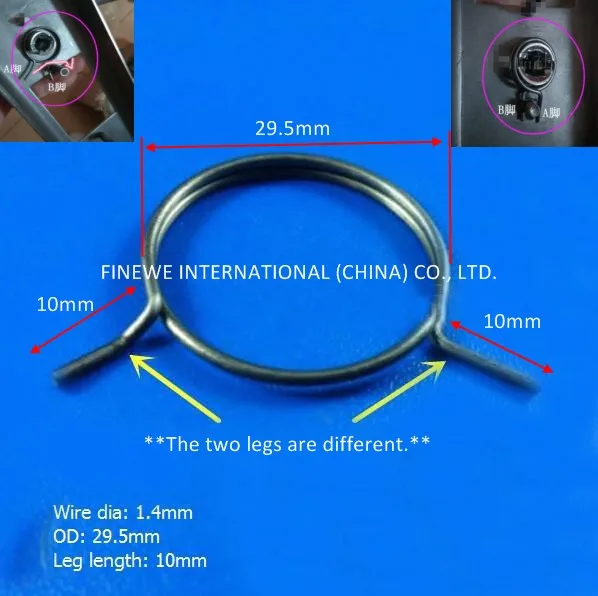 Manufacture Custom Door Lock Spring Handle Anti theft Door Torsion