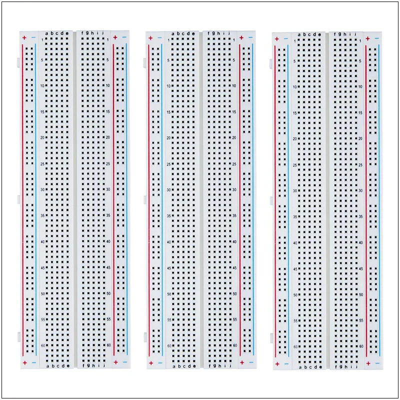 MB102 Прототип Макет для DIY KIT MB-102 печатную плату тестирование разработка платы макетная плата 16,5X5,5 см 830 отверстия пайки