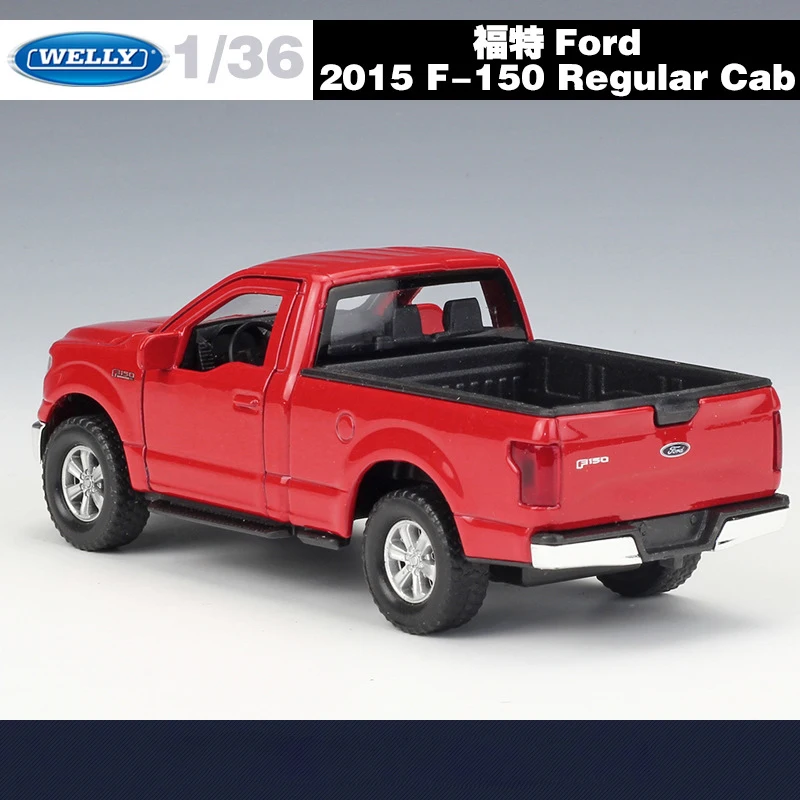 WELLY 1:36 Высокая симуляция литье под давлением Металл Ford F 150 Обычная кабина