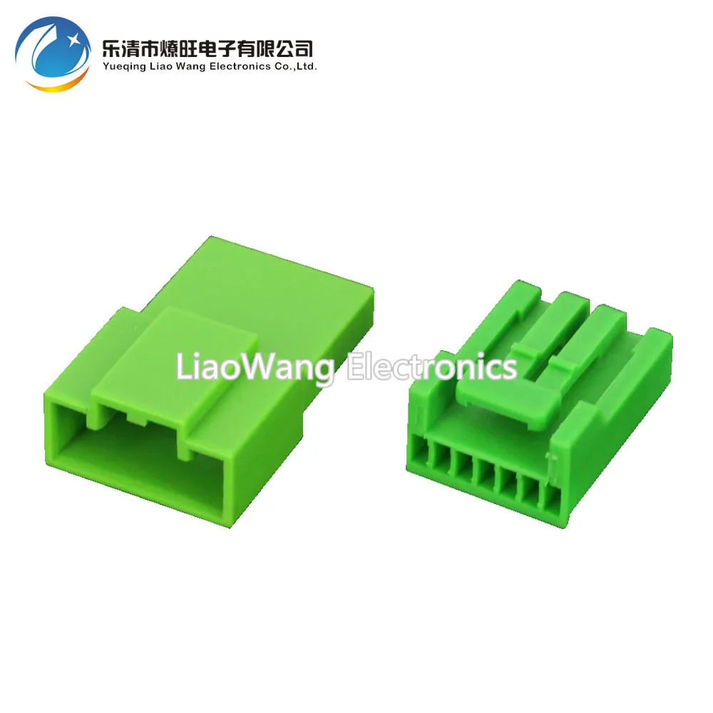 5 Sets 7 Pin series automotive instrument wiring harness plug green car connector with terminal DJ7071A 1.2 11/21 7P-in Connectors from Lights & Lighting on ...