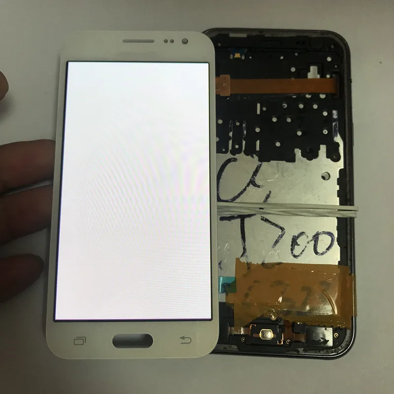 ЖК дисплей Super AMOLED Burn in Shado для Samsung Galaxy J200 J200F J200Y J200H сенсорный экран дигитайзер в