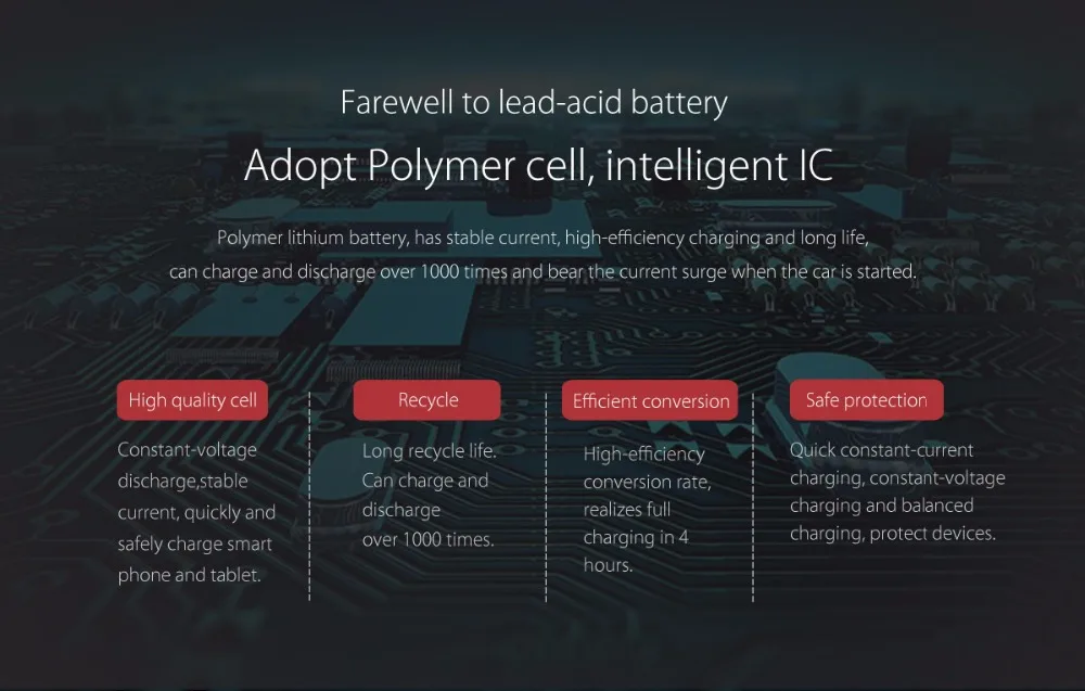 ORICO CS3, 18000 мА/ч, зарядное устройство, многофункциональное, QC3.0, внешняя батарея, усилитель двигателя автомобиля, аварийный внешний аккумулятор с фонариком