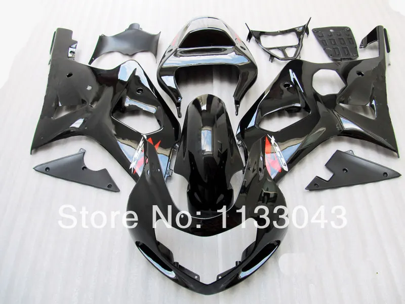 100% подходящий инъекционный черный обтекатель для SUZUKI GSX-R1000 GSXR1000 GSX R1000 GSXR 1000 K2 K1 00 01