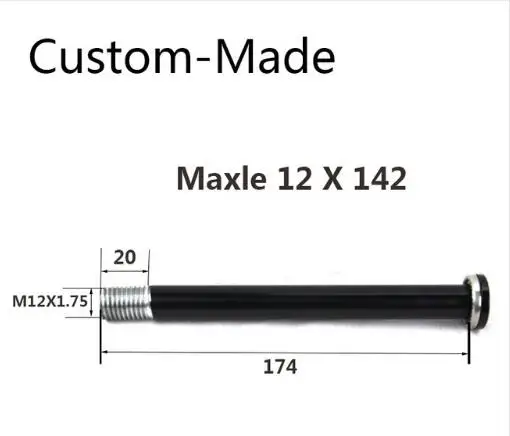 Задняя ось Maxle 12X142 мм на заказ велосипедная ось 12X135 12X148 12X150 ABP 12X142 ABP Boost 12X148 - Цвет: Светло-серый