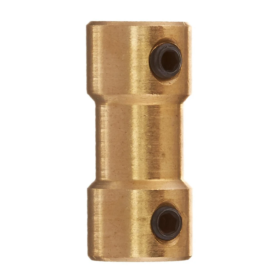 RC Airplane 2mm to 3mm Brass Motor Coupling Shaft Coupler Connector