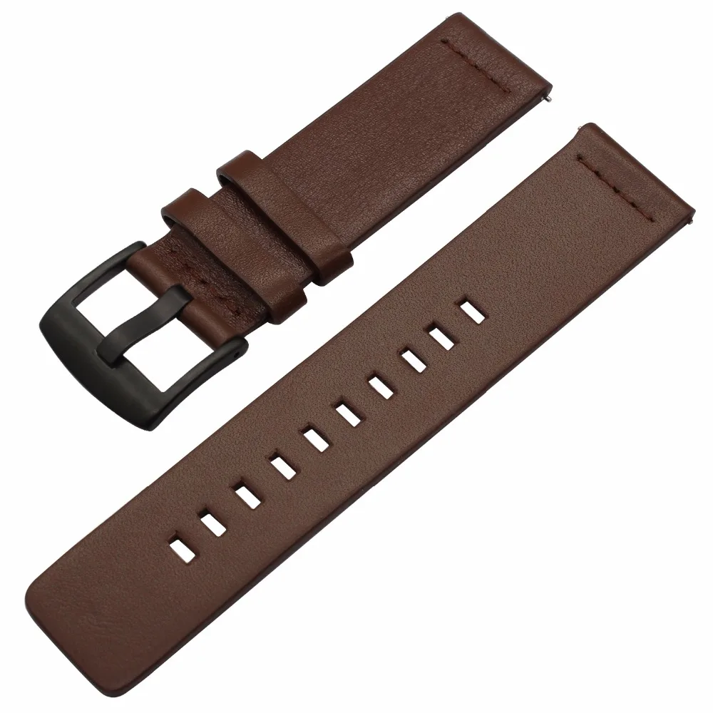 Najtaniej Włochy lśniąca skóra Watchband + narzędzie do oleju napędowego Fossil Timex Armani CK DW szybki pasek do zegarka pasek 18mm 20mm 22mm 24mm