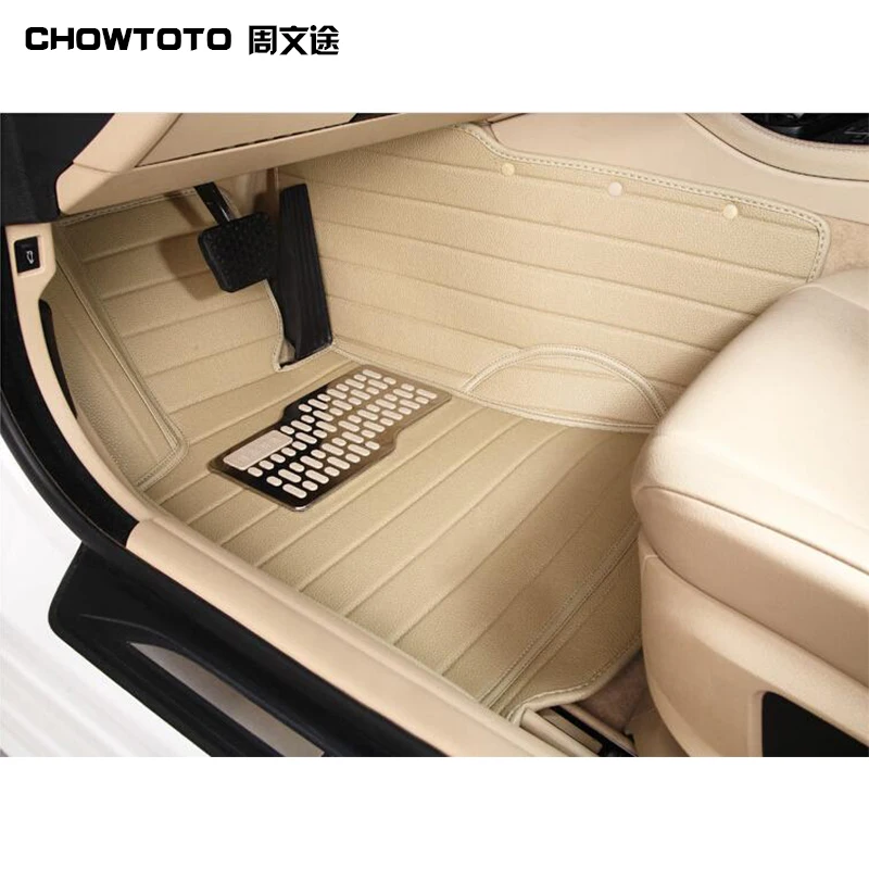 CHOWTOTOAA Floor Mats For Renault Koleos Scenic Fluence/Laguna/Megane II/Latitude/Vel Satis/KADJAR/Captur Wear-resisting Carpets |