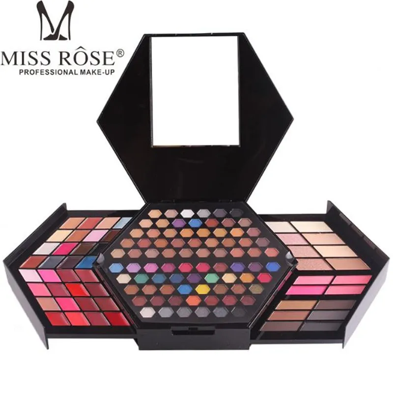 Miss rose professional makeup kit opens as a rose Miss rose professional makeup kit opens as a rose