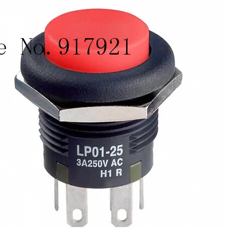 

[ZOB] LP0125CCKW015C imported from Japan nkk day open LP01-25 short body illuminated push button switch --10pcs/lot