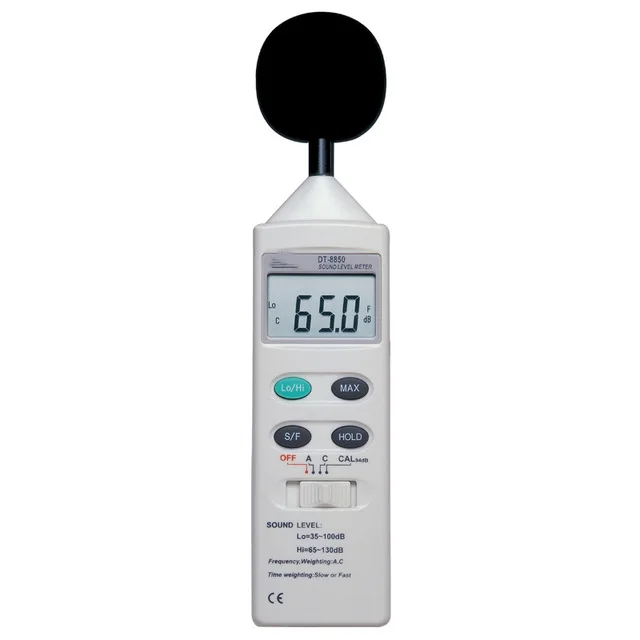Измеритель уровня звука измеритель шума децибел тест дБ DT 8850|Шумомеры| |