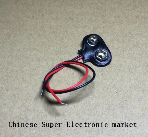 

20pcs 9V Battery Snap Connector clip Lead Wires holder