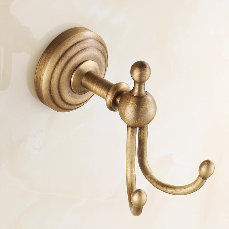 Antique Brass Clothes Hooks Wall Mounted Towel Hooks clothes hook Bathroom Accessories Robe Hooks ZD924