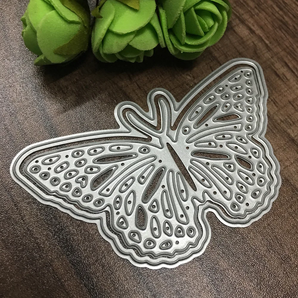 Metal Cutting Dies Butterfly Frame Steel Stencil for DIY Scrapbooking album Paper Cards Embossing Template die cut