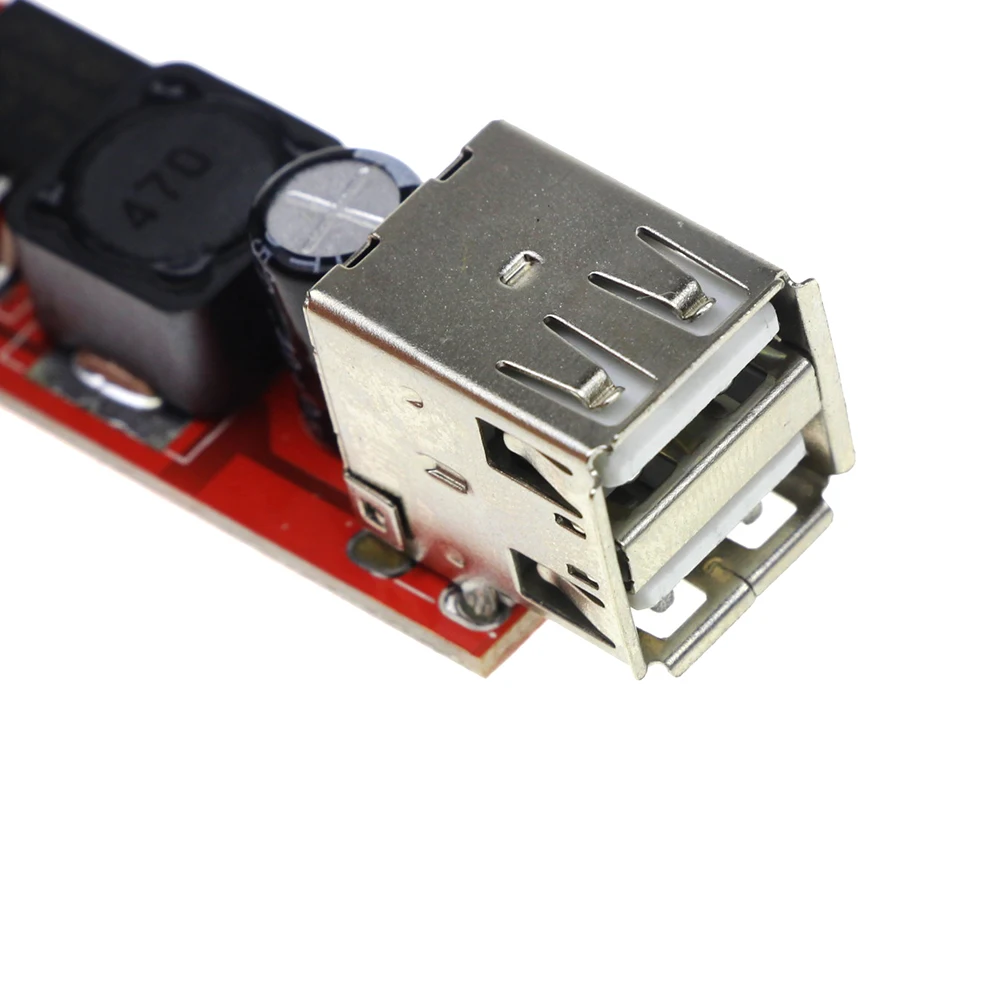 Двойной USB выход 9 В/12 В/24 В/36 В переключатель автомобильного зарядного устройства LM2596S 5 в DC-DC модуль питания 3A понижающий регулятор