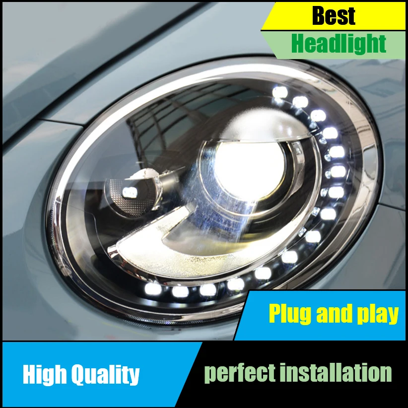 Car Styling for Volkswagen Beetle Headlights 2013 2014 2015 2016 2017