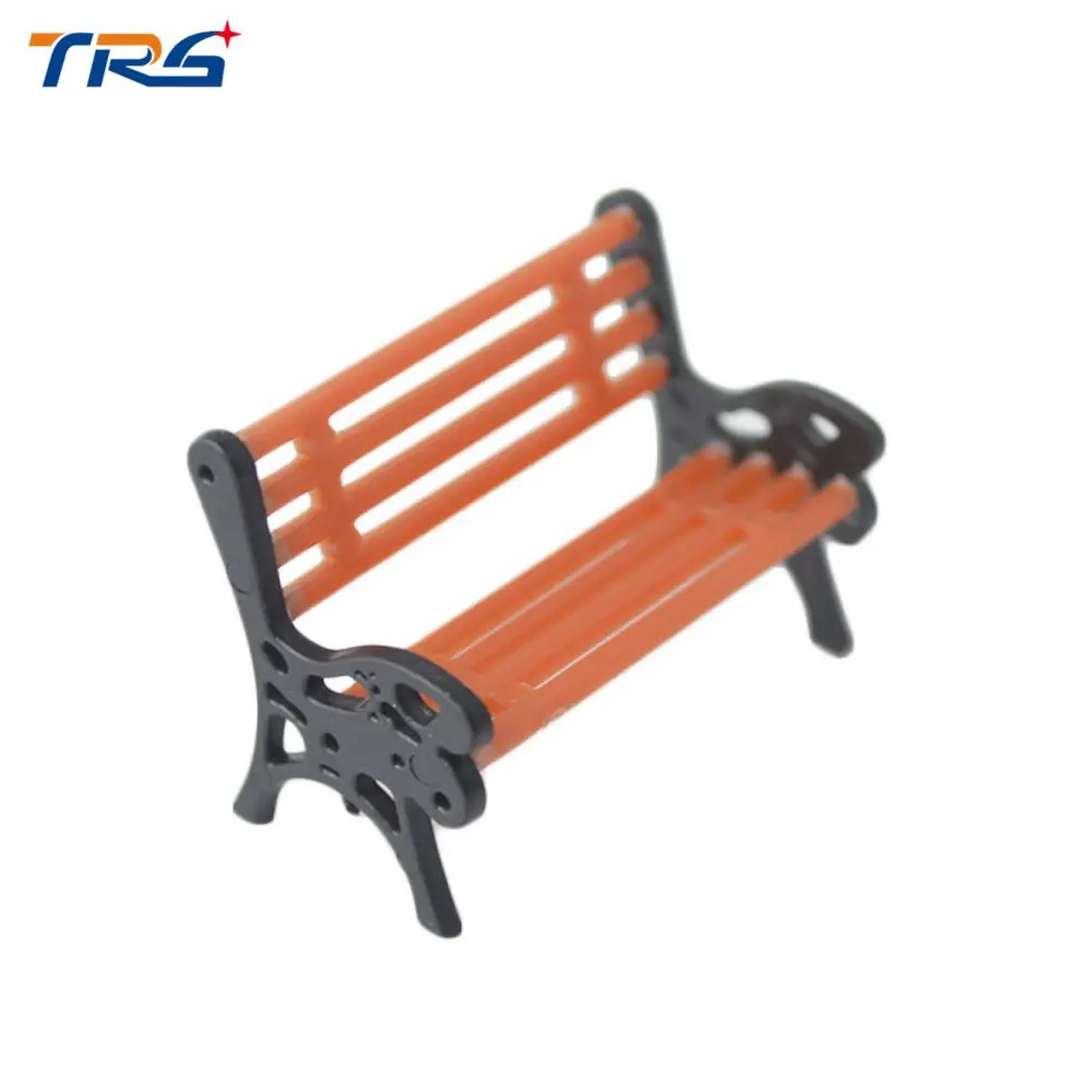 

Teraysun 1/50 scale architectural model making Model Train HO OO N scale bench chair for park garden chair