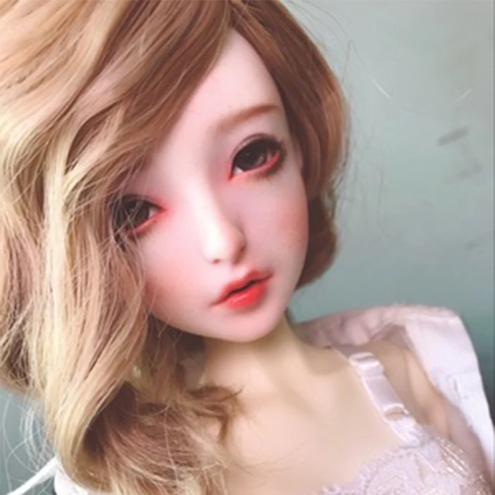 Allaosify BJD парик 1/3 1/4 1/6 BJD Кукла Высокая температура парик девушка длинные вьющиеся парик SD BJD парик это bjd волосы в европейском стиле