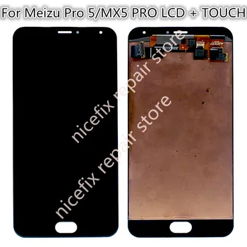 

100% tested For MEIZU MX5 Pro pro5 pro 5 Disaplay LCD with frame Touch Screen Digitizer Assembly black white