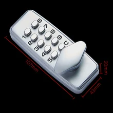 Keyless Digital Electronic mechanical Code Keypad Password Entry Door Lock Knob digital electronic smart lever locks handle password passage entry satin chrome password lock