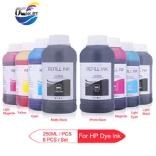 8x250 мл совместимая краска для заправки контейнер с чернилами для Epson Stylus Pro 4000 7500 7600 9500 9600 чернила для принтера(BK C M Y LC LM MK LK