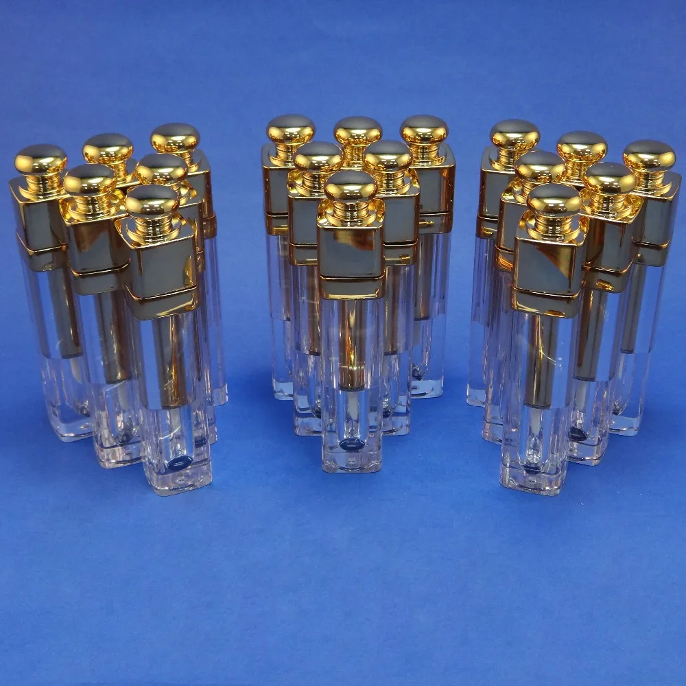 18 Pcs Empty Lip Gloss Wand Container w Wand & Doe foot 5g (C364 C=18