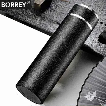 

BORREY Thermos Coffee Bottle Stainless Steel Vacuum Thermoses Vacuum Coffee Flask Insulated Thermos Tea Bottle With Tea Filter