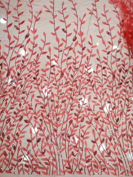 

Special offer ZY08835 2018 high quality african tulle lace fabric Wholesale sequins French net lace fabric for Nigeria wedding