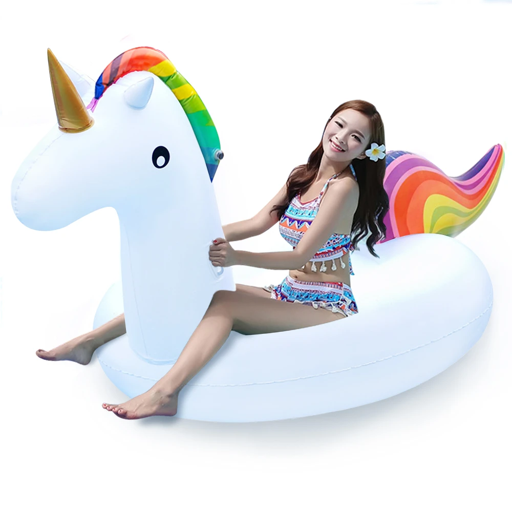 inflatable ride on unicorn