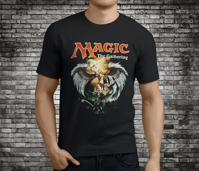 Brand Cotton Clothing Male Slim Fit T Shirt Casual Mtg Magic The Gathering  Black Crew Neck Short Sleeve Mens Tee Shirts|mens tee shirts|fitted t  shirtsslim fit t shirt - AliExpress