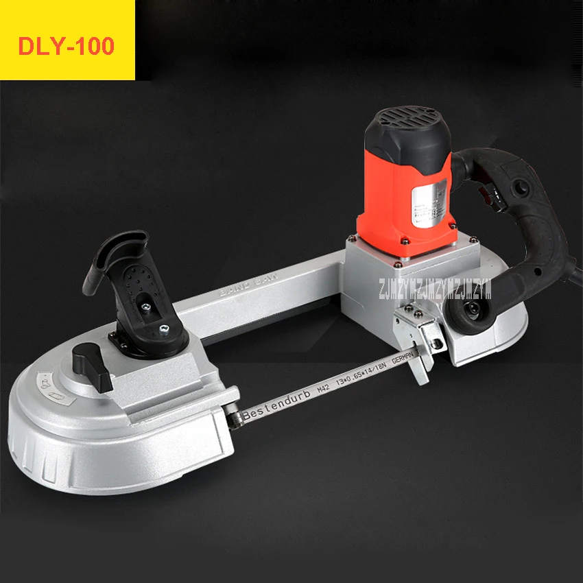 DLY-100 Hand-held Band Saw Machine High-quality Bandsaw Machine Multifunctional Horizontal Small Sawing Machine 110V-220V 680W DLY-100 Hand-held Band Saw Machine High-quality Bandsaw Machine Multifunctional Horizontal Small Sawing Machine 110V-220V 680W