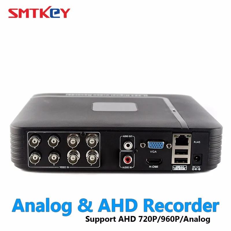 Smtkey Гибридный 2in1 DVR 8ch H.264 CCTV DVR HDMI 1080 P Регистраторы взгляд мобильного телефона безопасности DVR Регистраторы видео Запись система