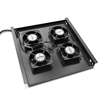 

V7 RM4FANTRAY-1E, Fan tray, Black, Steel, 4 fan(s), 457.2 mm, 420 mm