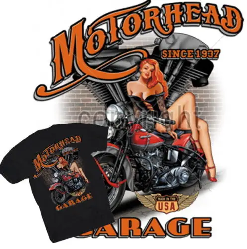 Брендовая одежда, хлопок, летняя футболка, американский Байкер, футболка Route 66 Motorrad Pin Up, мотоциклетные вентиляторы Oldskool, классические футболки