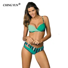 

2018 Summer Beach Woman Swimsuit Sexy High elastic Underwear Floral Printed Bikini Split Beachwear ladies Swimwear Bathing Suit