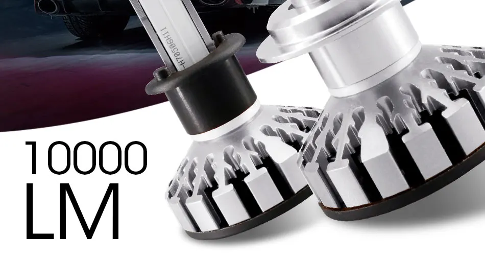1 Pair H4 H7 LED Headlight Bulbs H1 9005 9006 HB4 Led canbus Anti-EMC H1 HB3 50W 10000LM 6000K Car Led Auto Headlights kit 12V mini size slient fan (2)