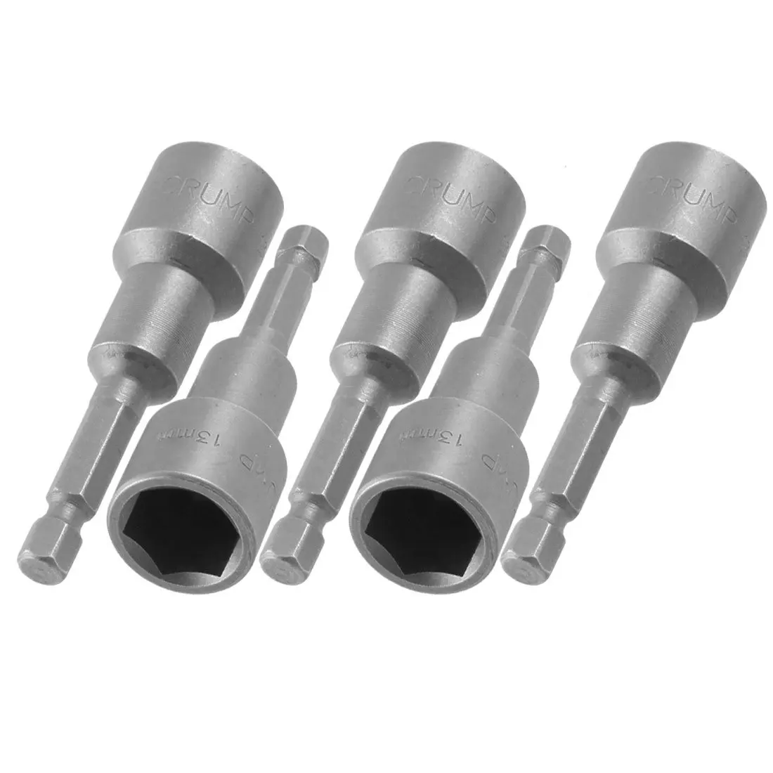 AUTO 5 x 65mm Long Hex Power 13mm Socket Nut Driver Setters