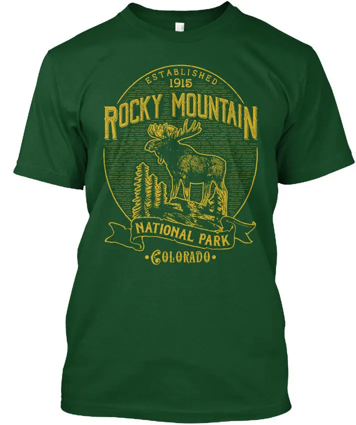 Rocky Mountain National Park Established 1915. Popular Tagless Tee T