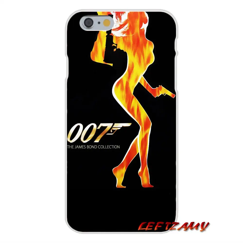 Модные аксессуары для телефона James Bond 007 чехлы Samsung Galaxy S3 S4 S5 MINI S6 S7 edge S8 S9 Plus Note 2 3 4 5