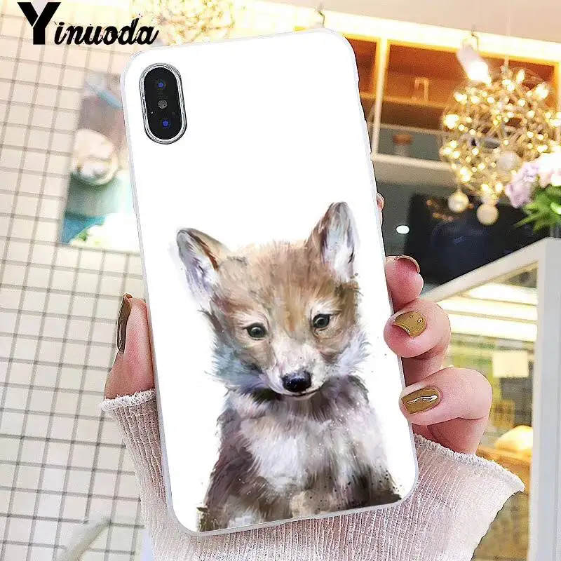 animal fashion Art fox deer owl penguin Koala Wolf tiger oil