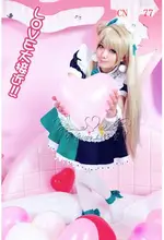 LoveLive! lindo minami kotori maid set completo dress cosplay del anime del traje de cualquier tamaño nuevo