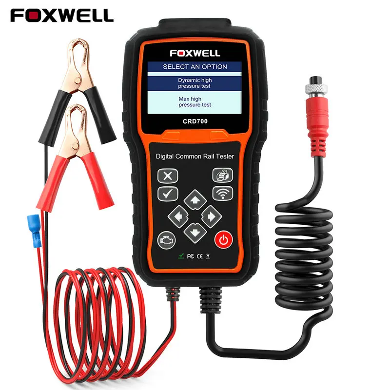 Foxwell CRD700 Digital Common Rail Tester System Tools OBD2 Code Reader