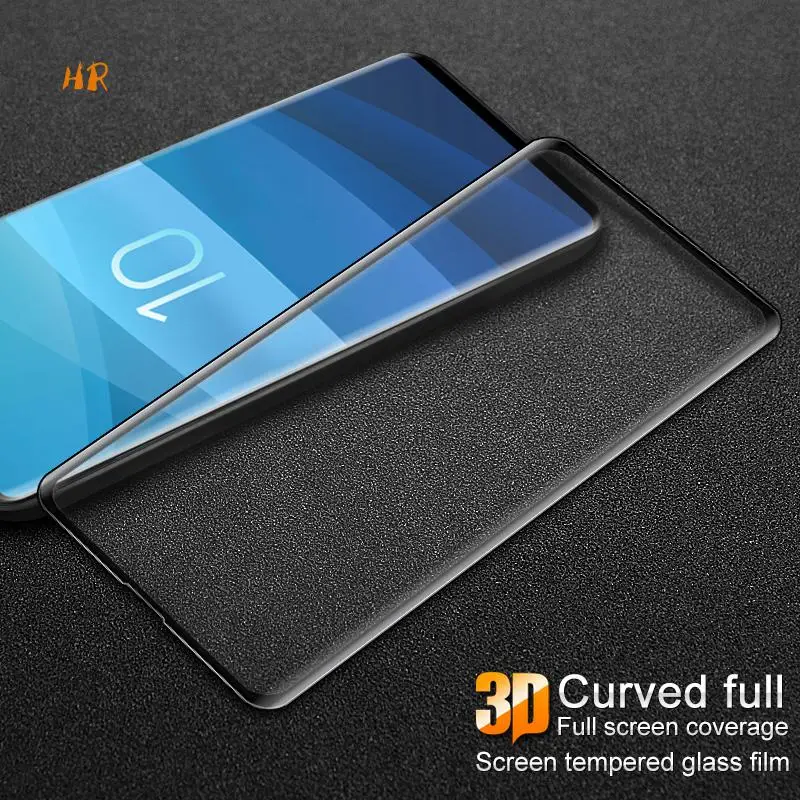 3D Cuverd полное покрытие из закаленного стекла для samsung Galaxy S10 S10Plus 9H протектор экрана