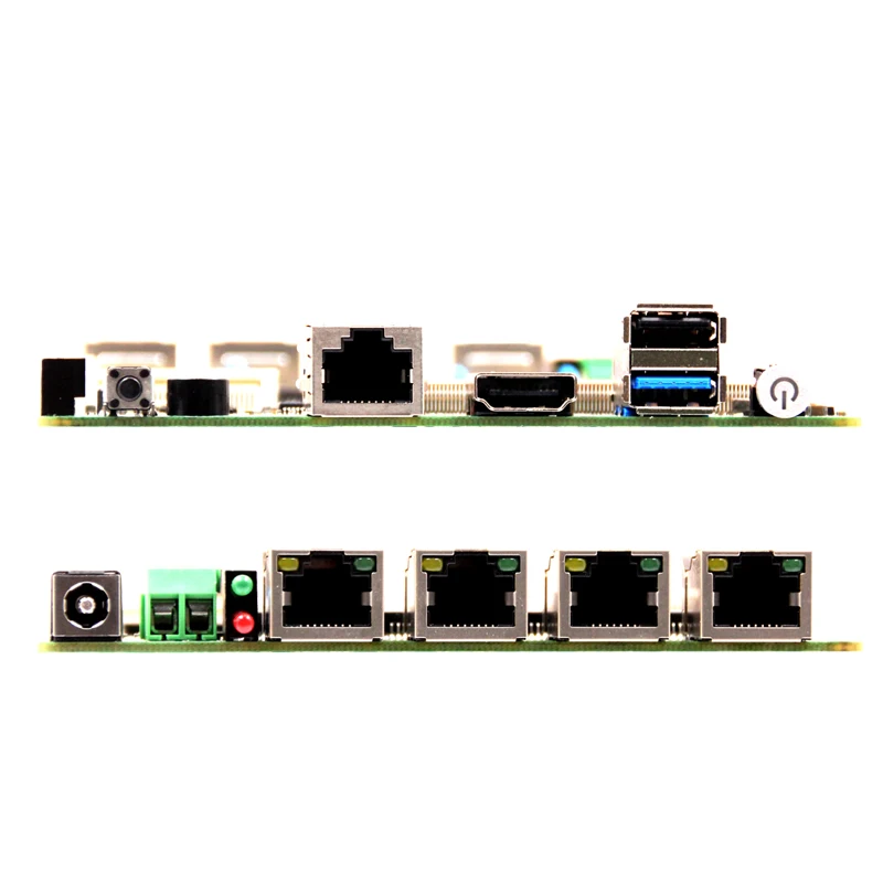 Nano 12*12 см промышленная мини плата для ПК с Baytrail E3845/J1900 4 * Lan 2 USB Wifi/3G EMMC/SSD/HDD