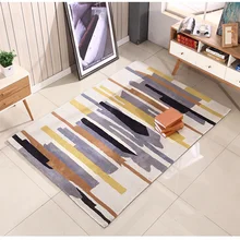 Европейский минималистичный современный американский диван для чистки ковров, для дома, гостиной, журнальный столик, спальни, ручная тканный ковер, коврики