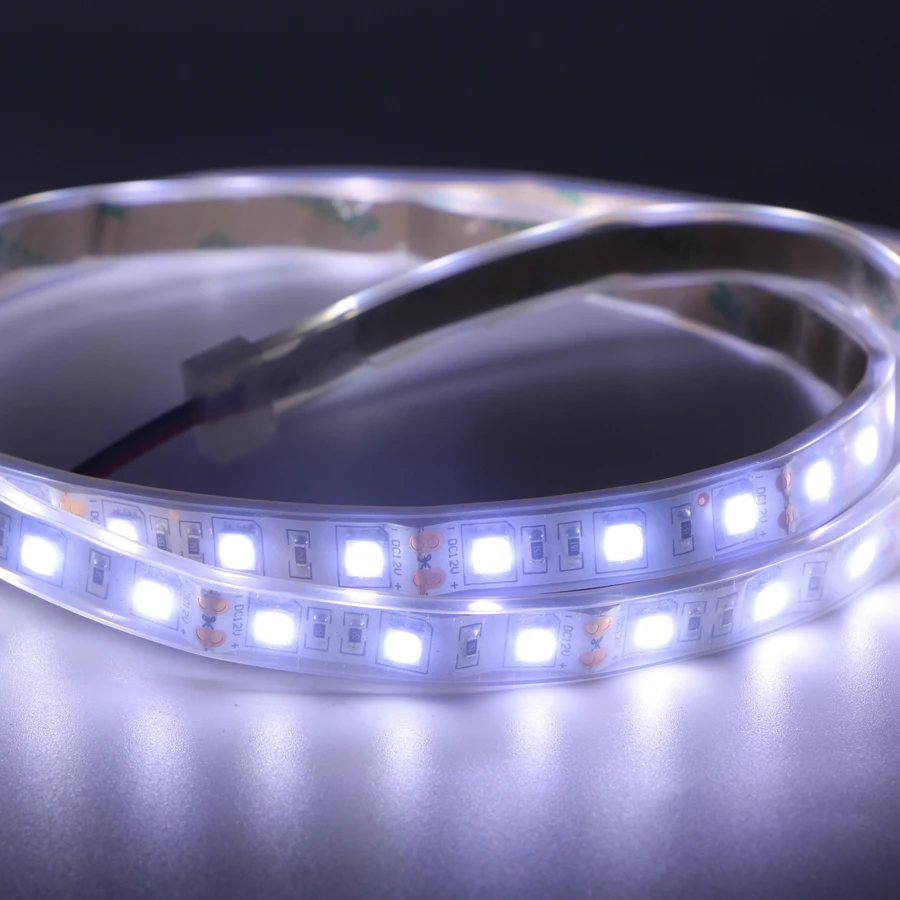 Светодиодная гибкая лента 5050 силиконовая трубка водонепроницаемая ip67 12 в RGB